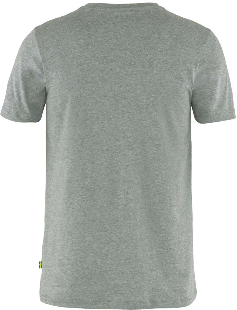 Fjallraven Mens Fjallraven Fox T-shirt Grey Melange-1