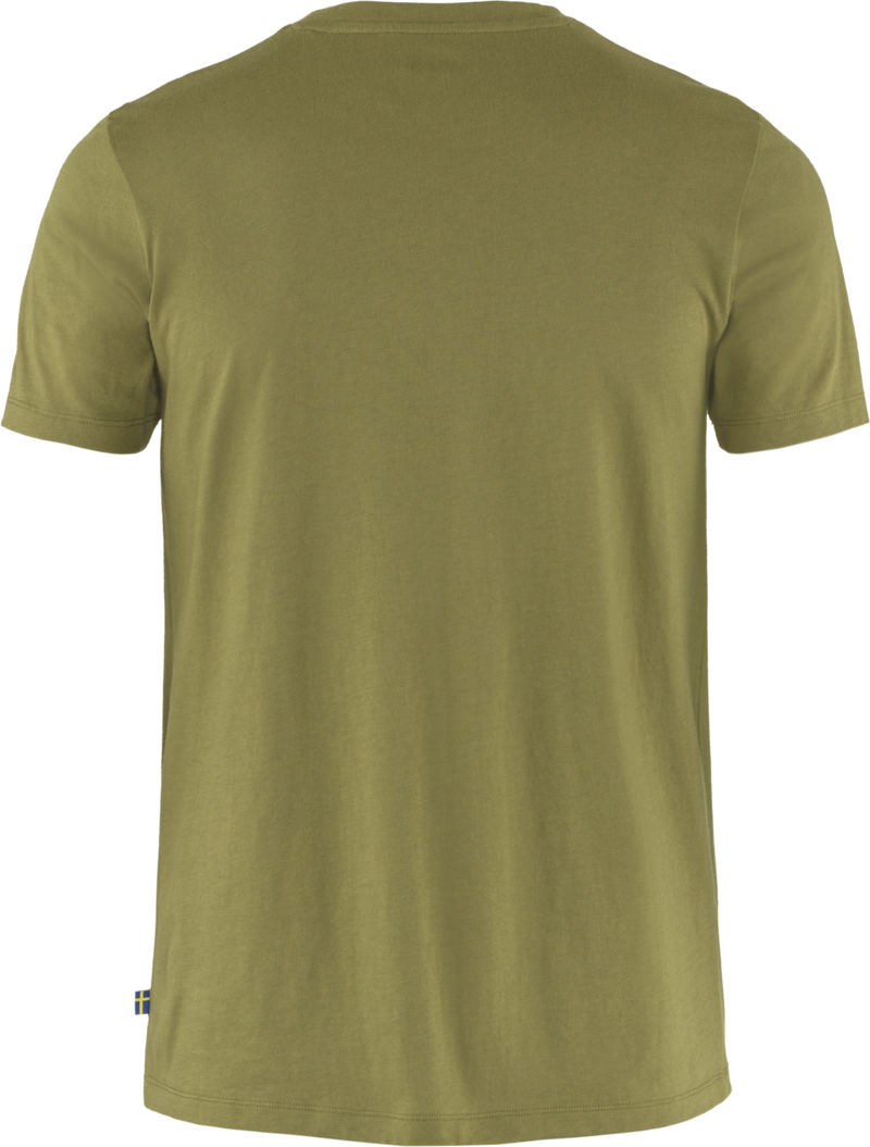 Fjallraven Mens Fjallraven Fox T-shirt Green Moss-1