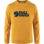 Fjallraven Mens Fjallraven Logo Sweater Mustard Yellow