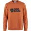 Fjallraven Mens Fjallraven Logo Sweater Terracotta
