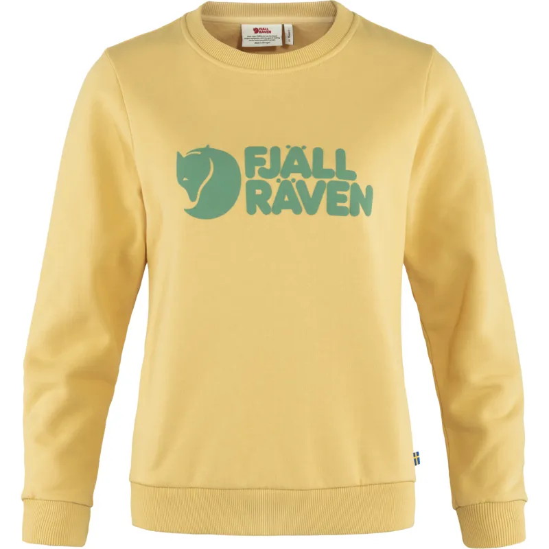 Fjallraven Womens Fjallraven Logo Sweater Mais Yellow