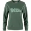 Fjallraven Women's Logo Sweater Deep Patina/Misty Green