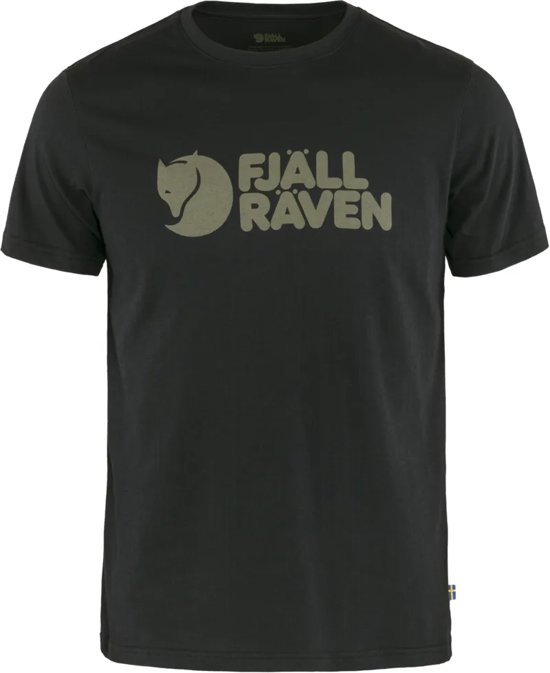 Fjallraven Mens Logo T Black