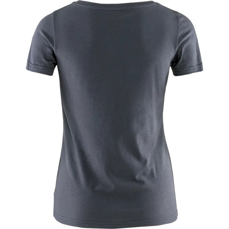 Fjallraven Womens Logo T-Shirt Navy-1