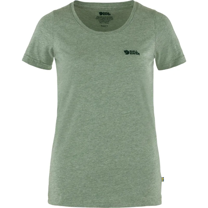 Fjallraven Womens Logo T-Shirt Patina Green