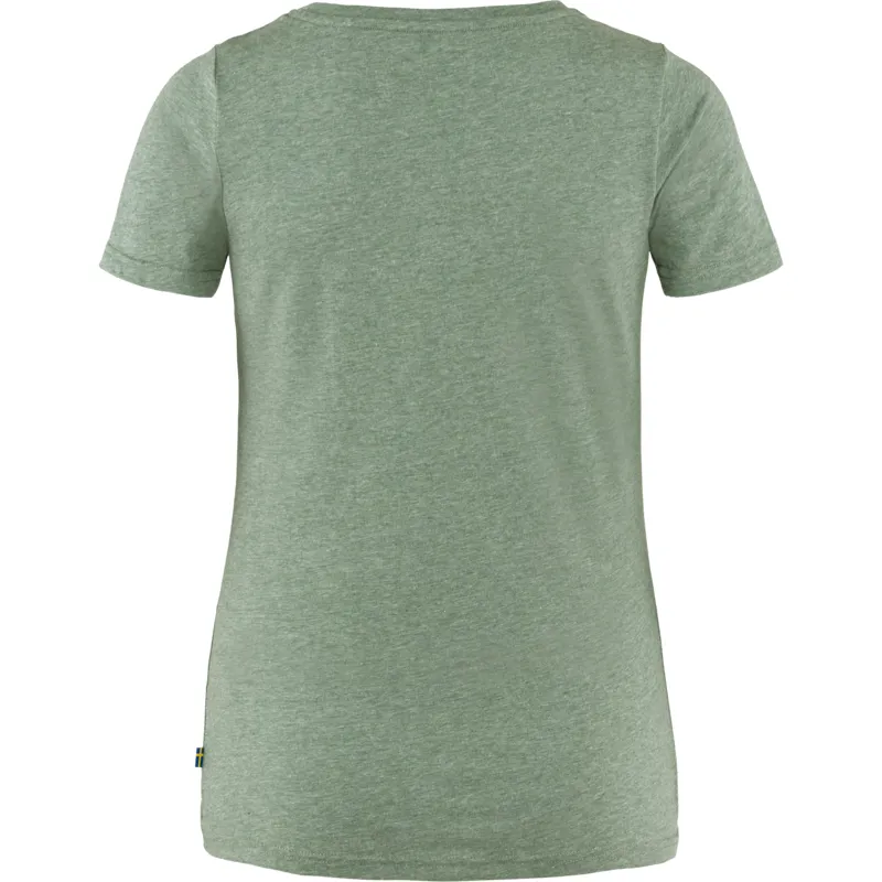Fjallraven Womens Logo T-Shirt Patina Green-1