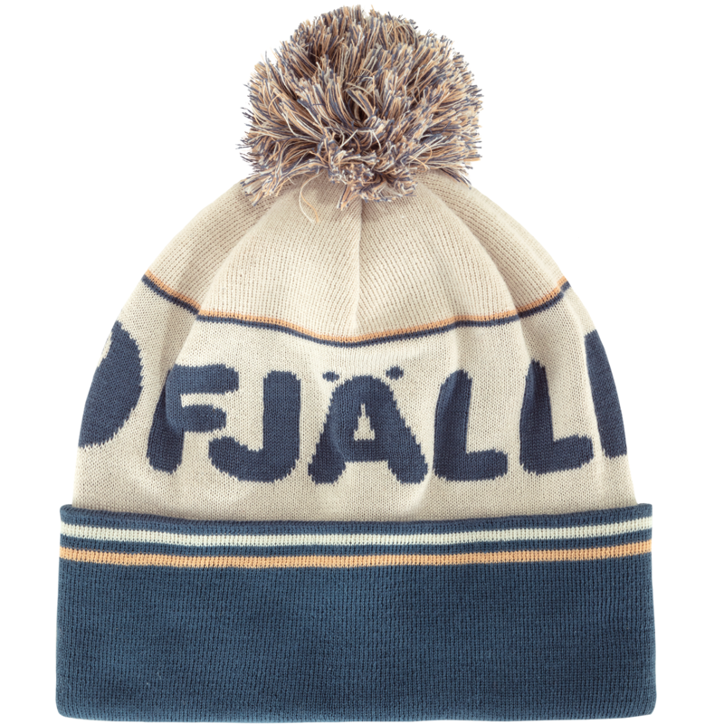 Fjallraven Pom Hat Chalk White/Indigo Blue-1