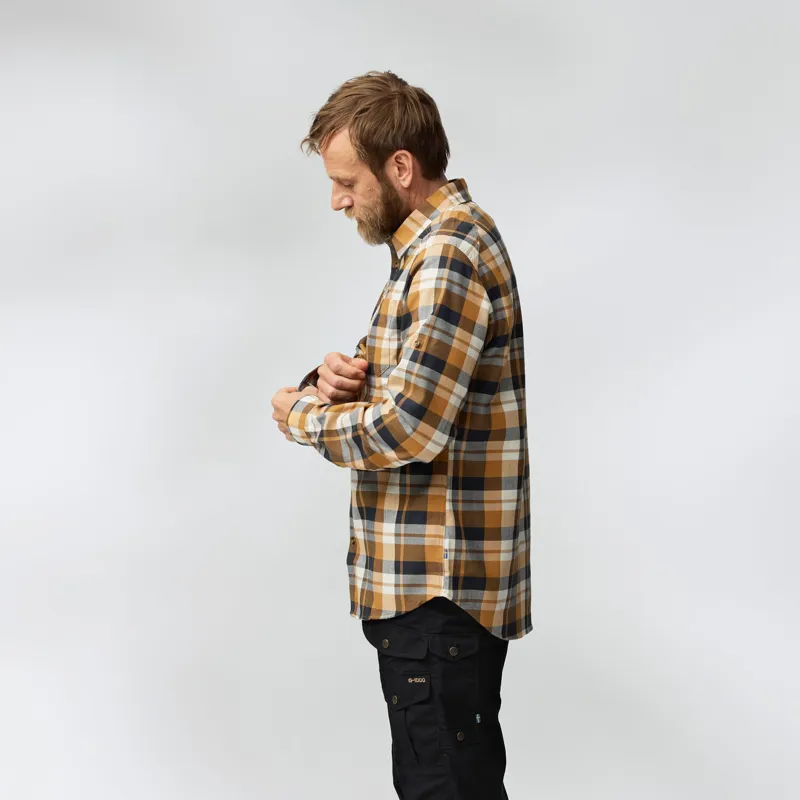 Fjallraven Men's Fjallglim Shirt Deep Patina/ Dark Navy-4