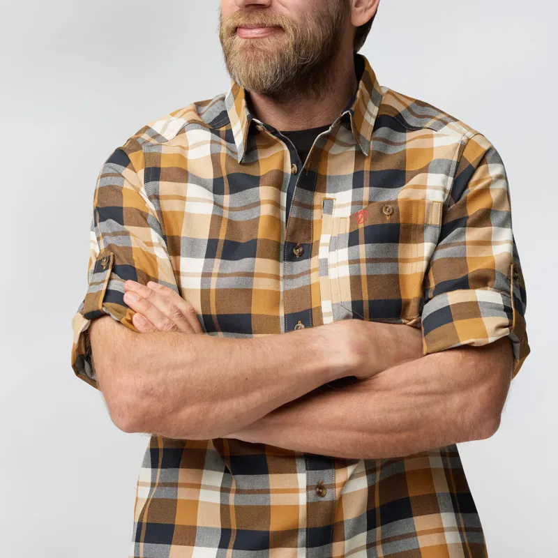 Fjallraven Men's Fjallglim Shirt Buckwheat Brown /Dark Navy-6