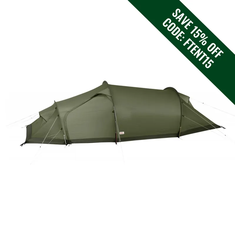 Fjallraven Abisko Shape 2 Person Tent Pine Green