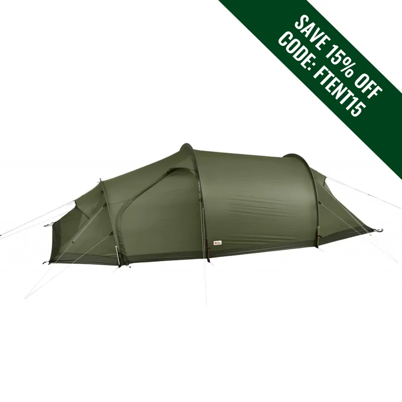 Fjallraven Abisko Shape 3 Person Tent Pine Green
