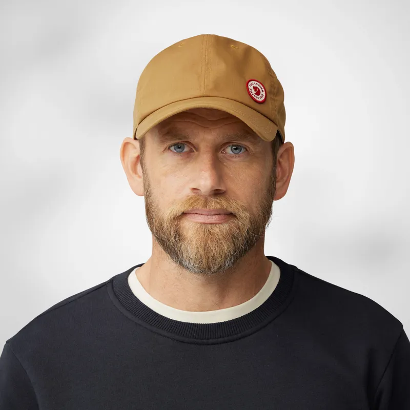 Fjallraven Logo Cap Black-4
