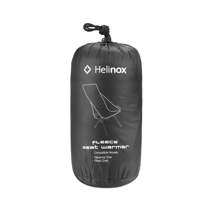 Helinox Savanna/Playa Seat Warmer Black Fleece-5