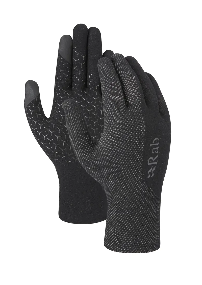 Rab Formknit Liner Glove Anthracite