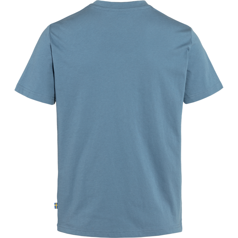 Fjallraven Womens Fox Boxy Logo T-Shirt Dawn Blue-1