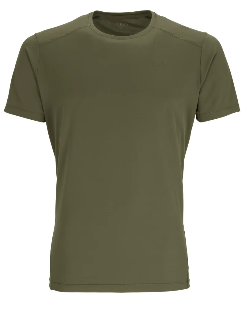Rab Men's Force Lightweight Short Sleeve T-Shirt Olive