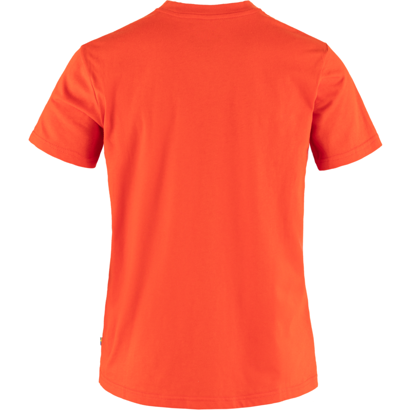 Fjallraven Women's Fox Boxy Logo T-Shirt Flame Orange-1