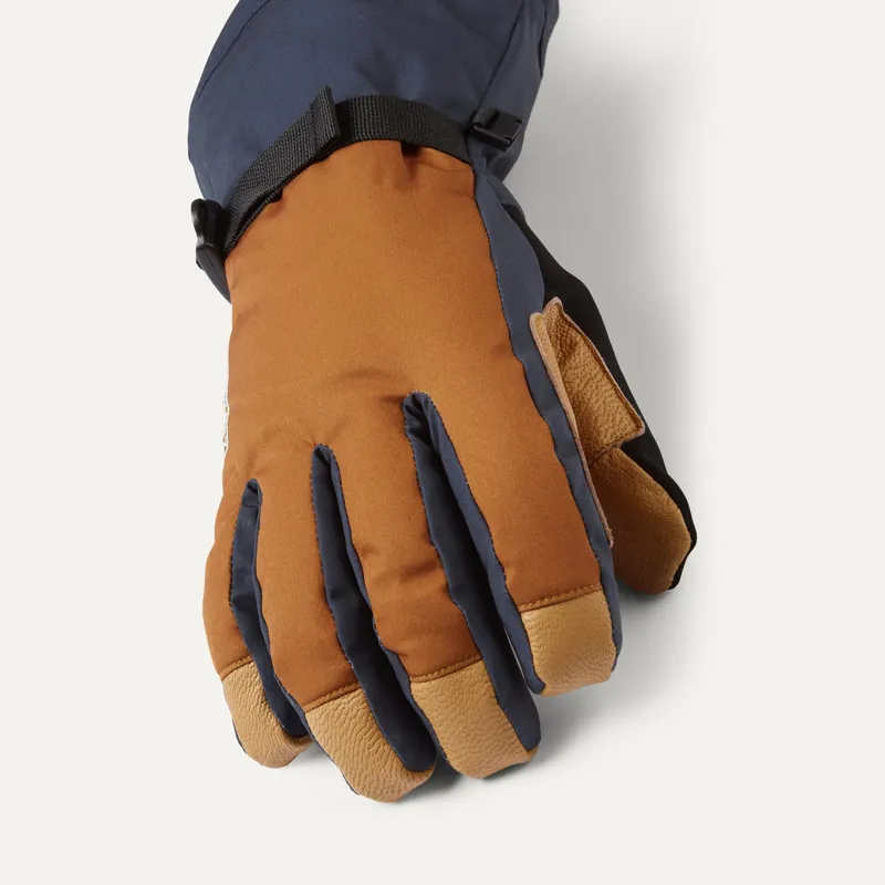 Sealskinz Fransham Gauntlet Gloves Orange-2