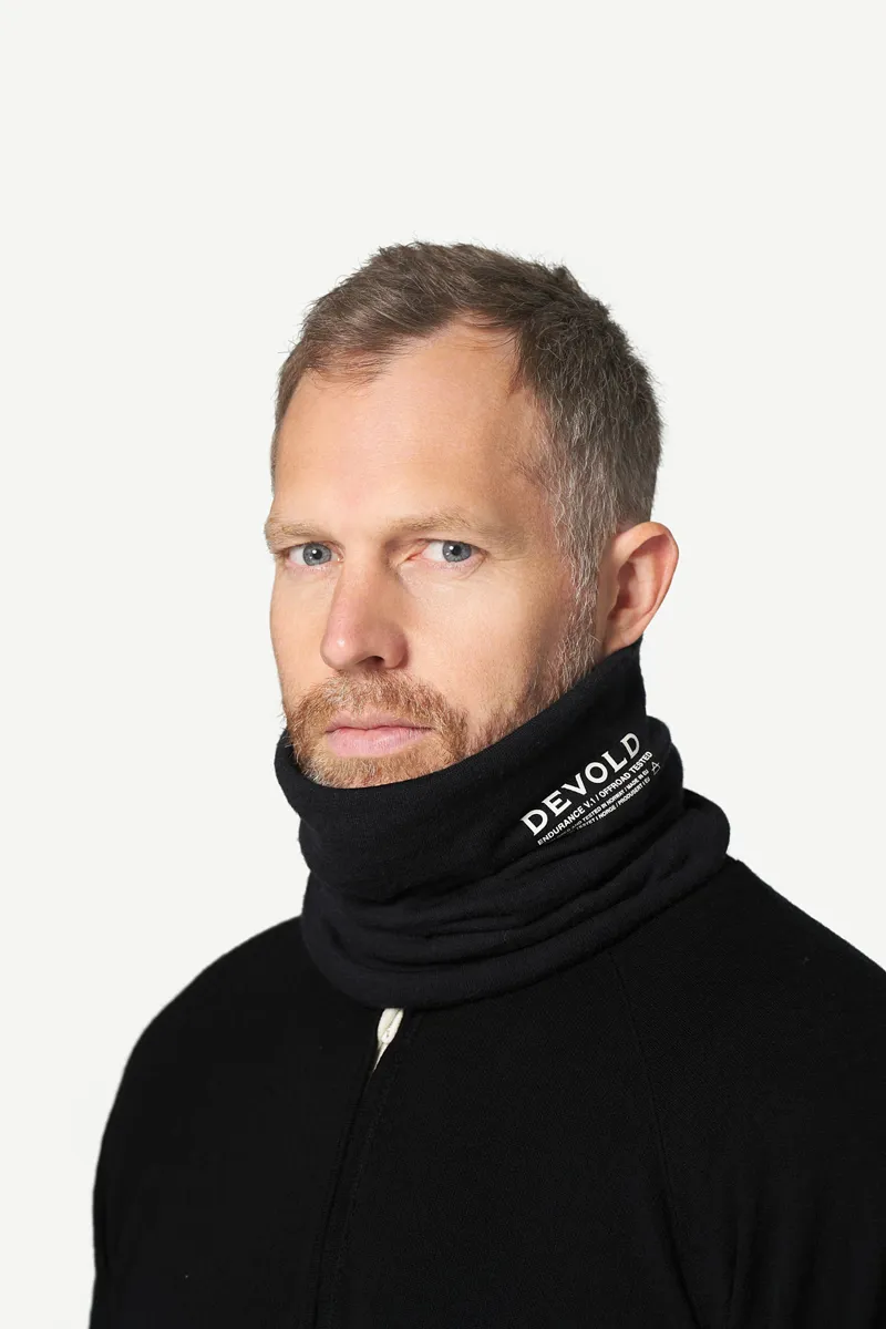 Devold Endurance Merino Neck Gaiter Caviar O / S-2