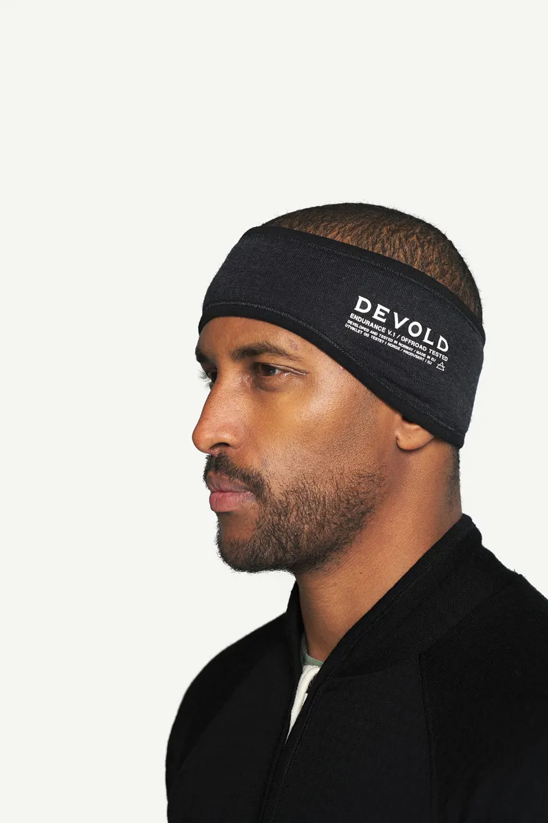 Devold Endurance Merino Headband Caviar O / S-2