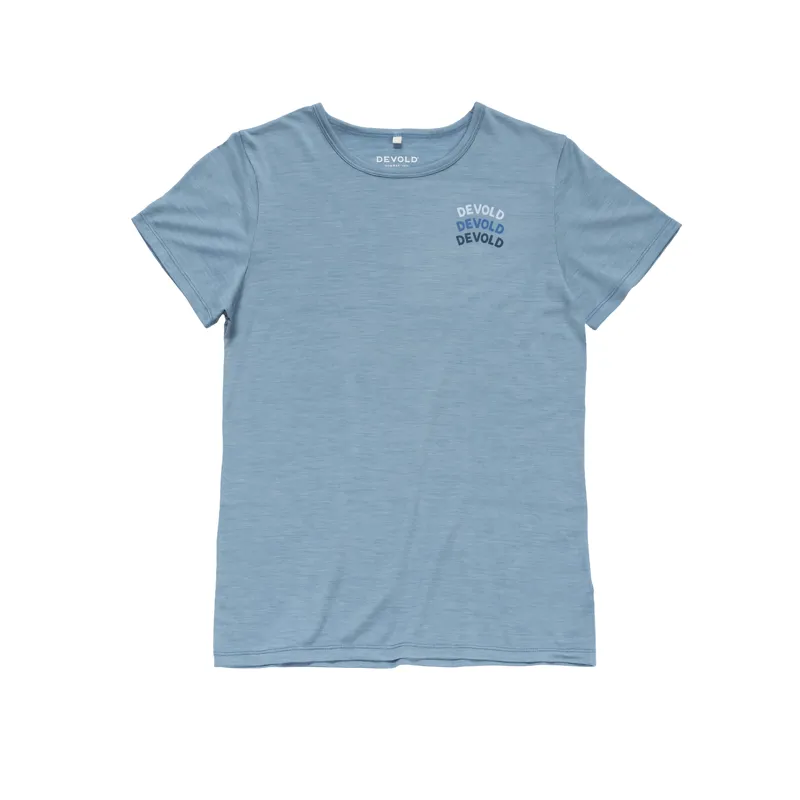 Devold Women's Active Devold Legacy T-shirt Skyblue