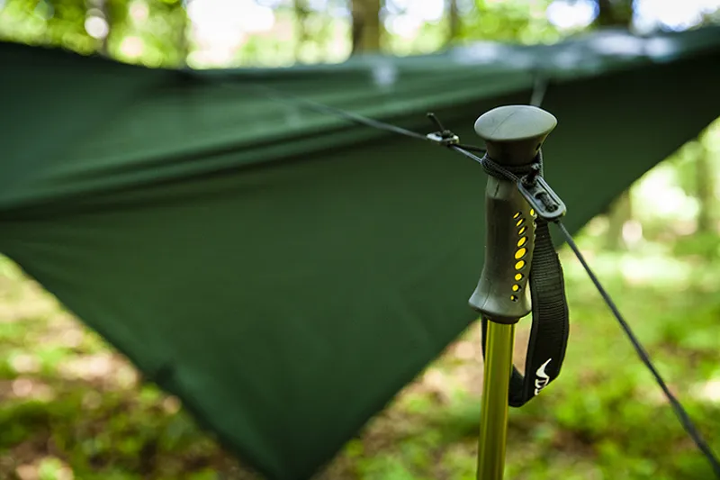 DD Hammocks Tarp 3x3 Pro Olive Green-7