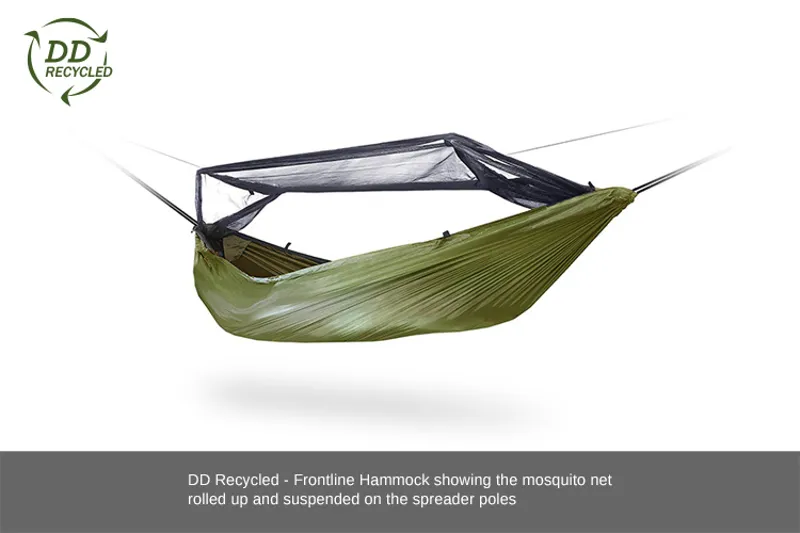 DD Hammocks Frontline Recycled Hammock Olive Drab-1