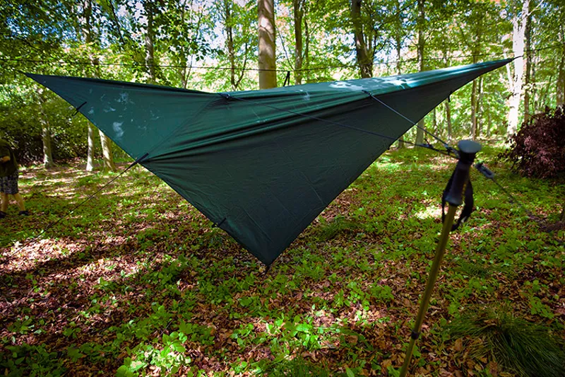 DD Hammocks Tarp 3x3 Pro Olive Green-6