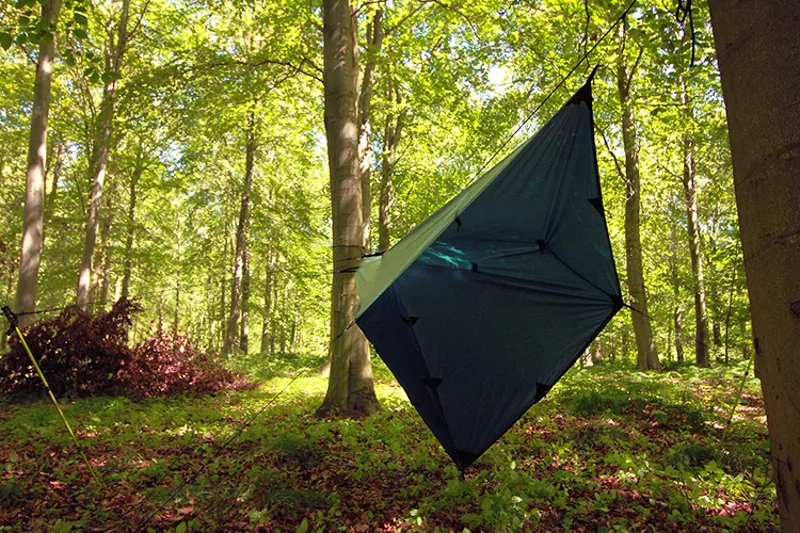 DD Hammocks Tarp 3x3 Pro Olive Green-4