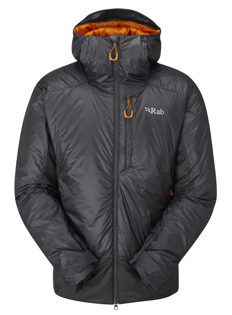 Rab Mens Generator Alpine Jacket Anthracite/ Marmalade