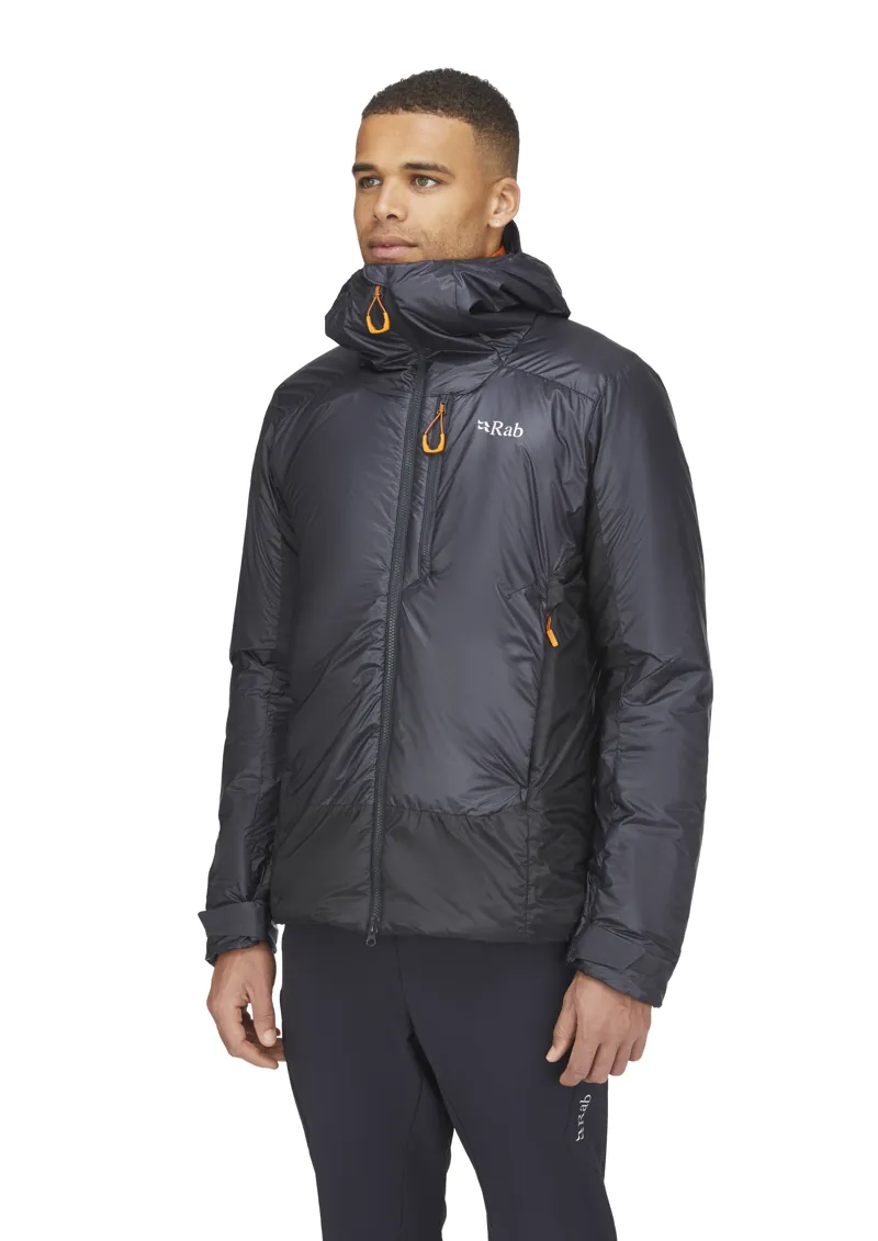 Rab Mens Generator Alpine Jacket Anthracite/ Marmalade-4