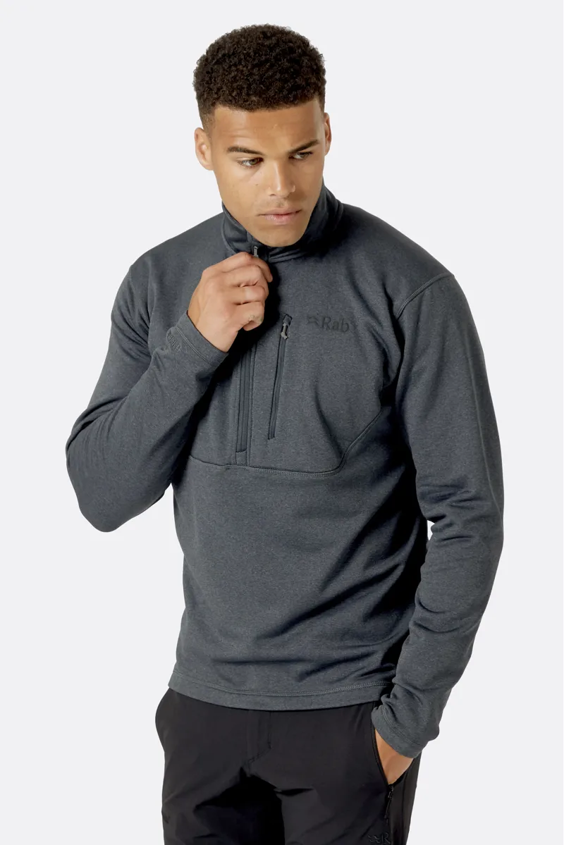 Rab Mens Geon Pull-On Black/Steel Marl-5