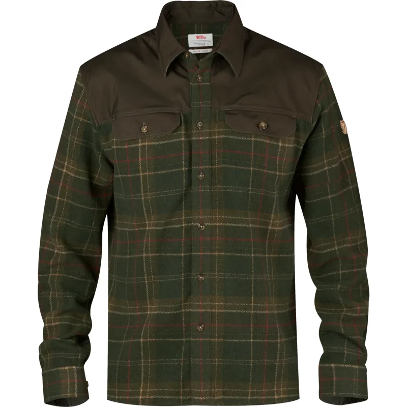 Fjallraven Mens Granit Shirt Green