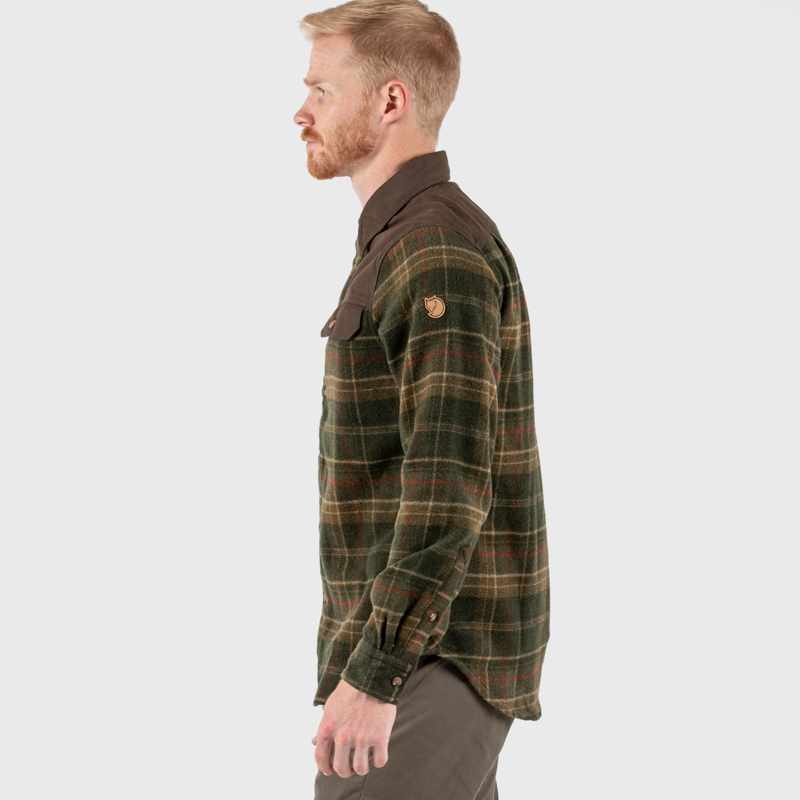 Fjallraven Mens Granit Shirt Green-2
