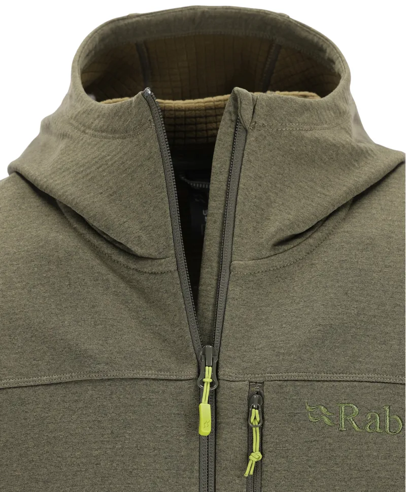 Rab Mens Graviton Hoody Army-5