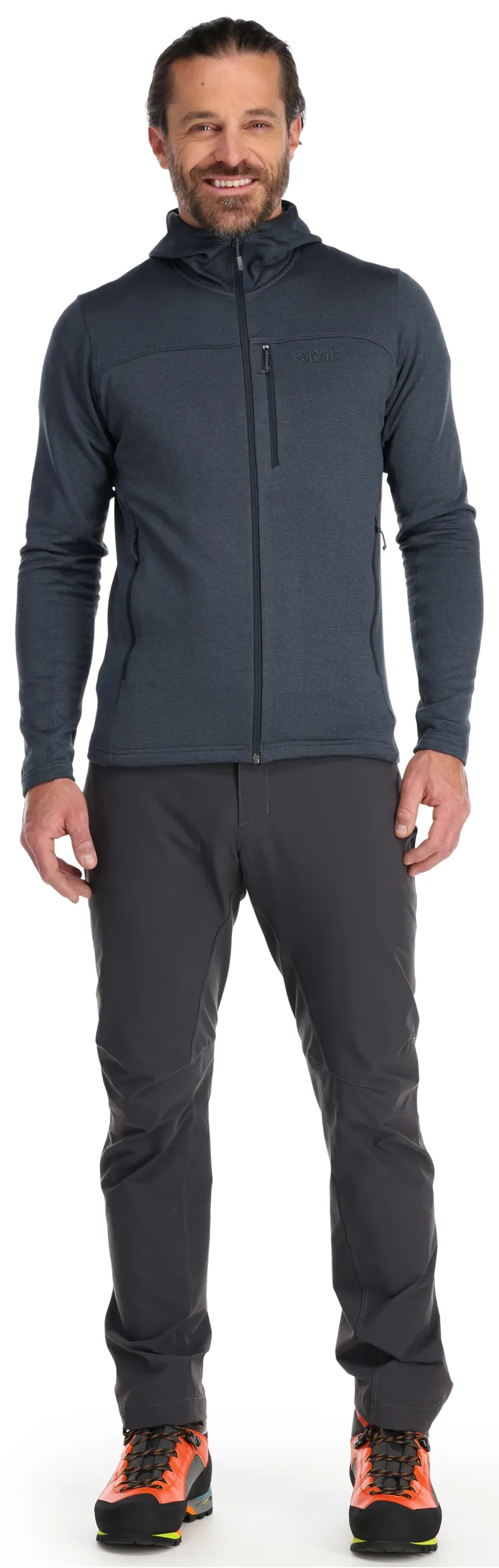 Rab Mens Graviton Hoody Beluga-4