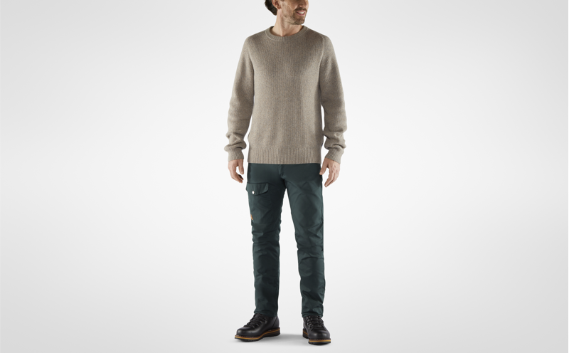 Fjallraven Mens Greenland Jeans Dark Navy-2