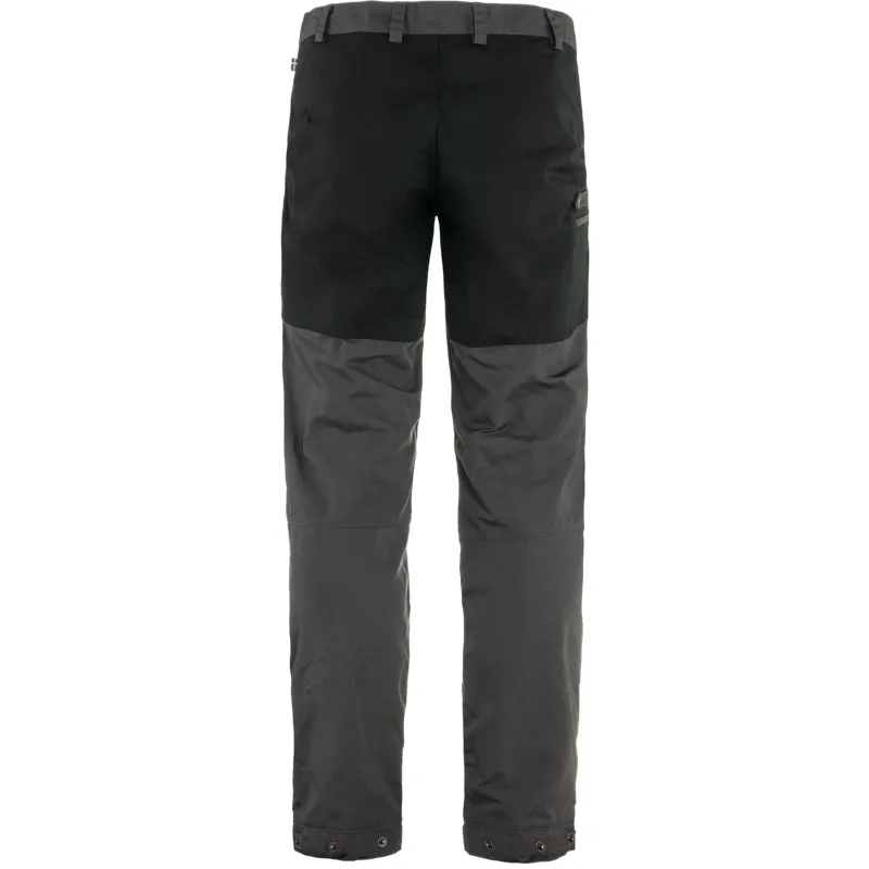Fjallraven Mens Greenland Trail Trousers Dark Grey-1
