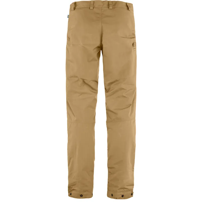 Fjallraven Mens Greenland Trail Trousers Buckwheat Brown-1