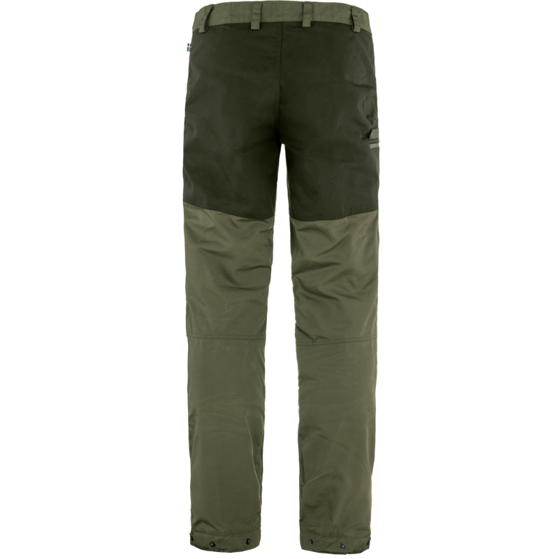 Fjallraven Mens Greenland Trail Trousers Laurel Green/Deep Forest-1