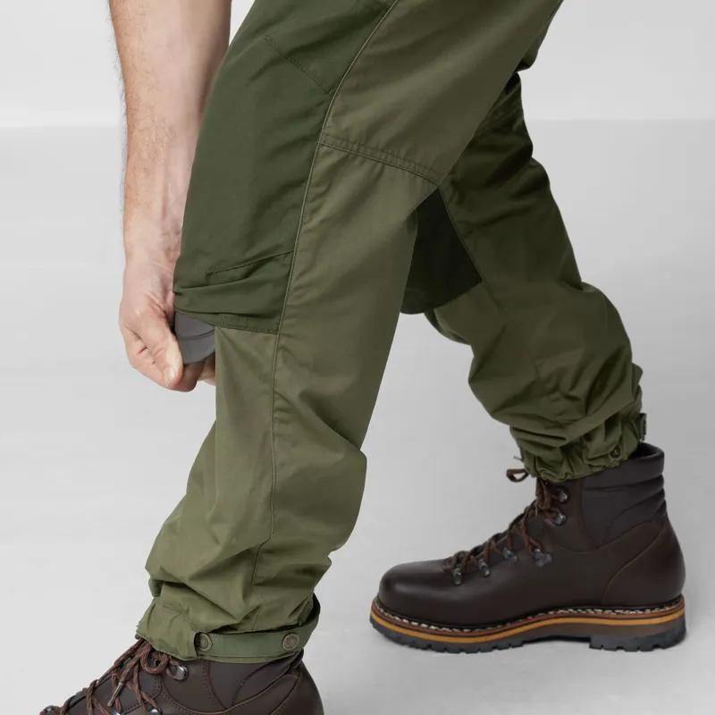 Fjallraven Mens Greenland Trail Trousers Dark Olive-4