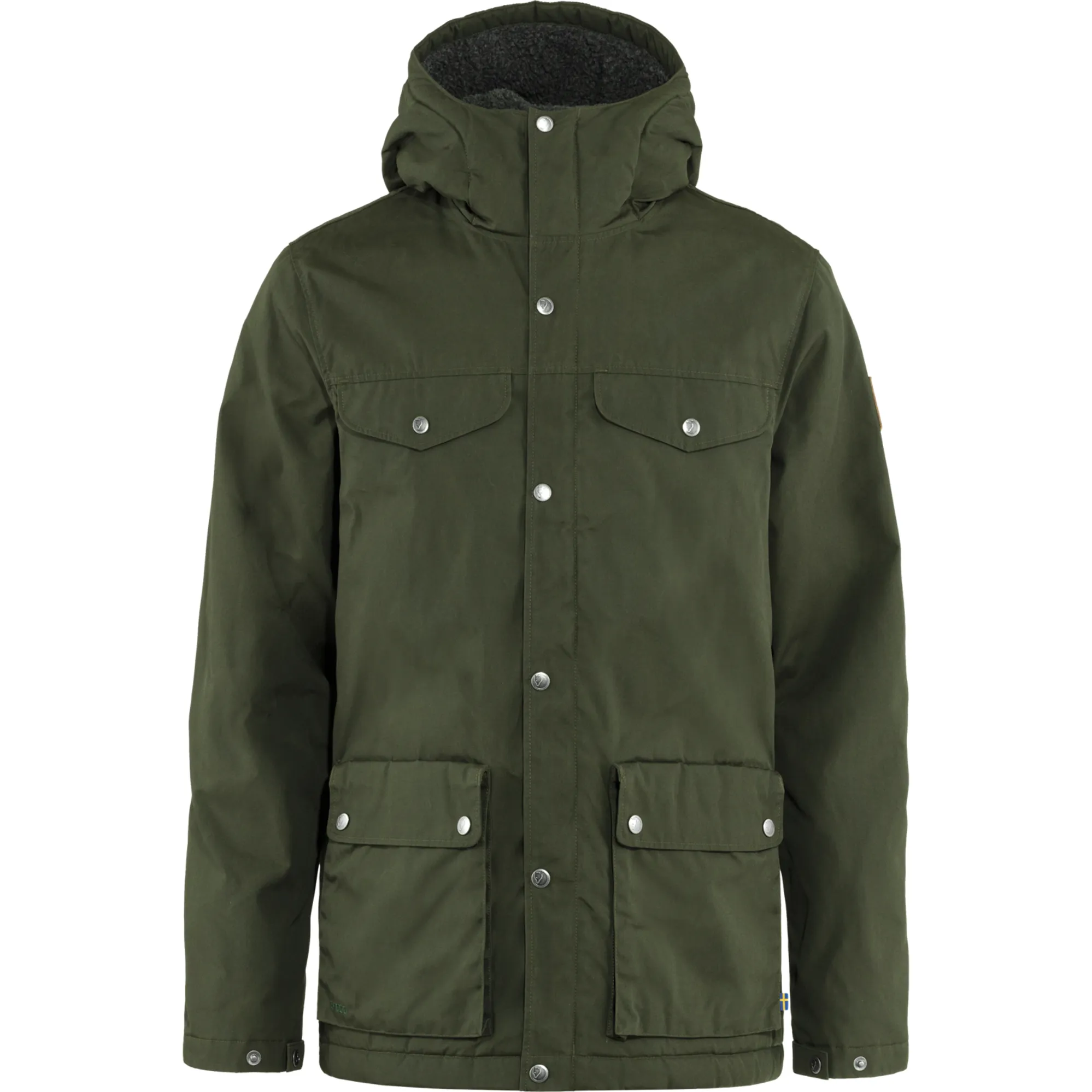 Fjallraven Mens Greenland Winter Jacket Forest Green