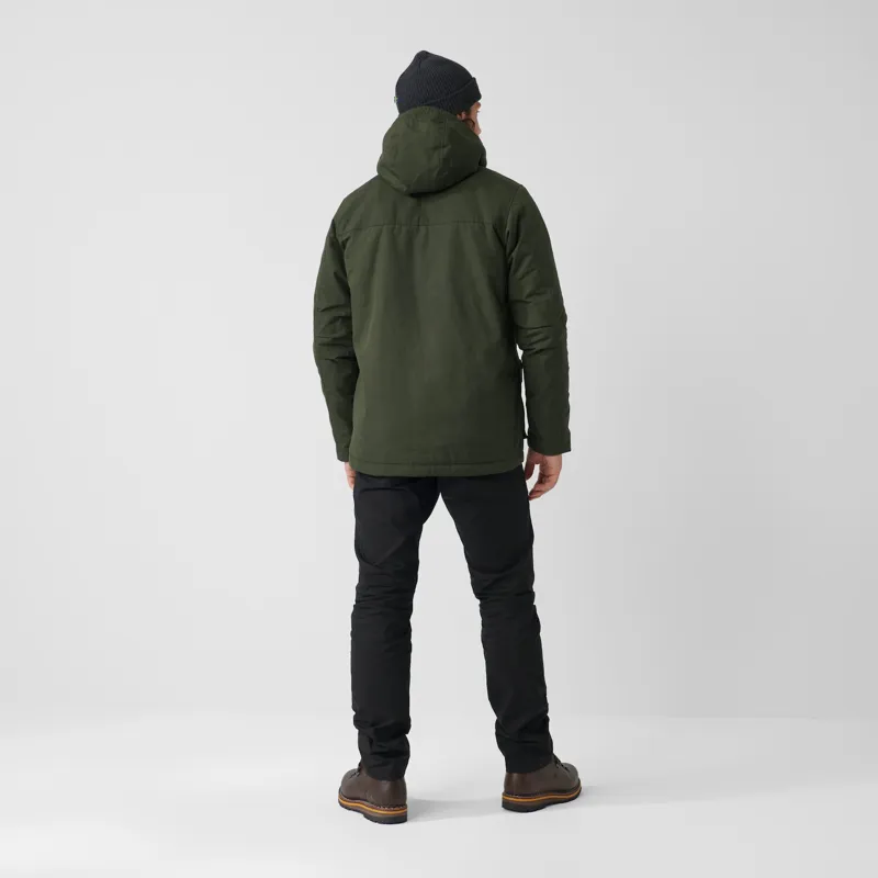 Fjallraven Mens Greenland Winter Jacket Forest Green-3