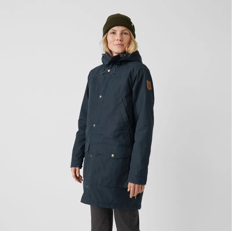 Fjallraven Women's Greenland Winter Parka Dark Navy-9