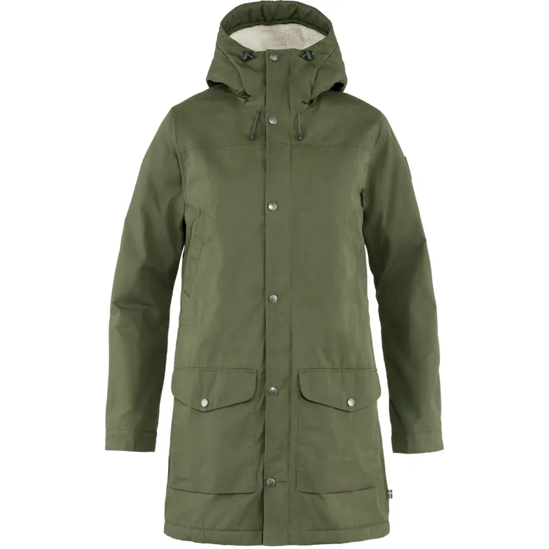 Fjallraven Women's Greenland Winter Parka Laurel Green