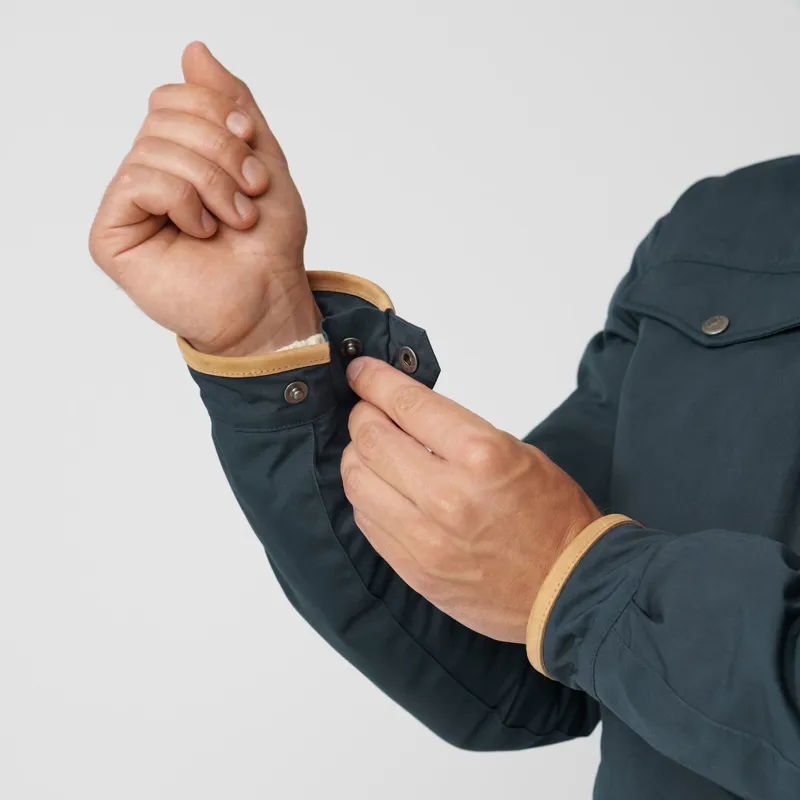 Fjallraven Men's Greenland No.1 Down Jacket Suede Brown/ Dark Olive-9