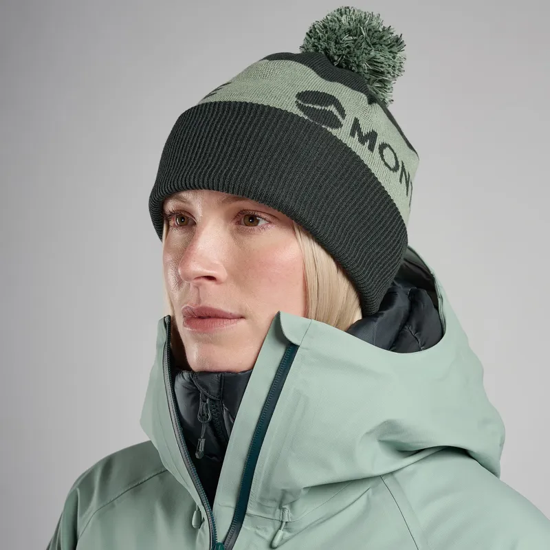 Montane Logo Cuffed Beanie Deep Forest-1