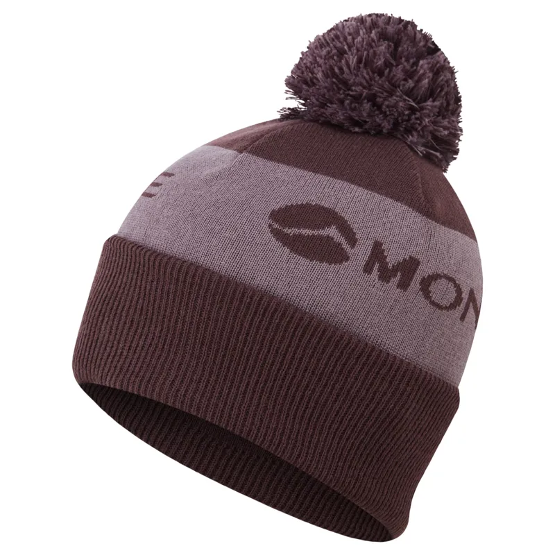 Montane Logo Cuffed Beanie Dark Garnet