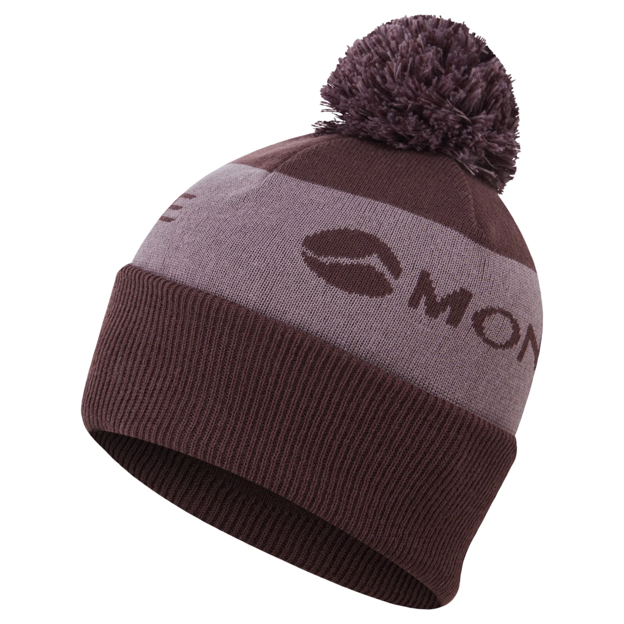Montane Logo Cuffed Beanie Dark Garnet - Main Image