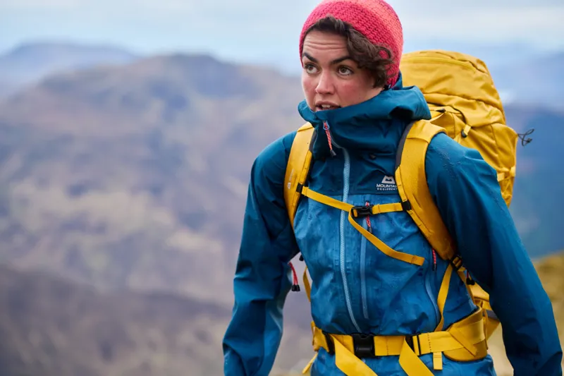 Mountain Equipment Women's Makalu Jacket Amethyst/Medieval Blue-2